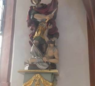 In der Kirche St. Michael in Lohr