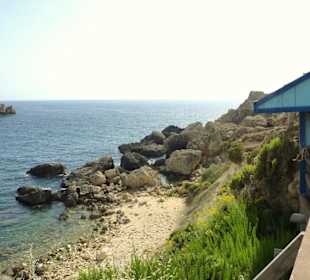 Am Fuße von Popeye Village,die Anchor Bay