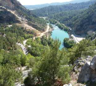 Straße, auf der wir gefahren sind