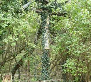 Seitlich der Kapelle