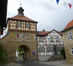 Eines der Stadttore von Königsberg