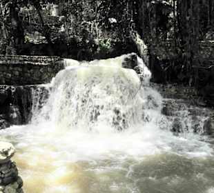 Wasserfall, Badebecken Hotel Paraiso Cano Hondo