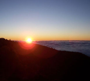 Sonnenuntergang im Nationalpark Pico del Teide 