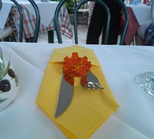 Schön gedeckter Tisch