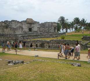Blick auf einen Palast
