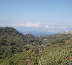 Blick vom Monti Pantokrator