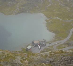 Ansichten von Geiranger - Auf dem Weg zum Gipfel
