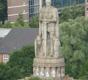 Blick vom Atlantic Haus /  Penthouse Elb-Panorama