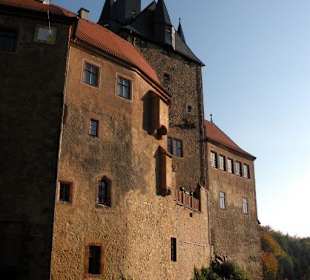 Blick vom Burgzugang