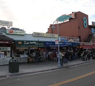Einkaufsstraße am Fisherman's Wharf