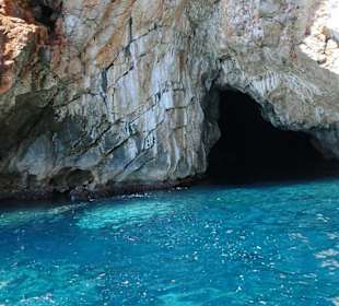 Blaue Grotte,  Velo, Andrea, Anni  Aug.2011