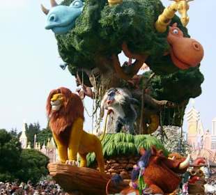 Parade im Eurodisney