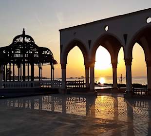 Old Town beim Sonnenaufgang