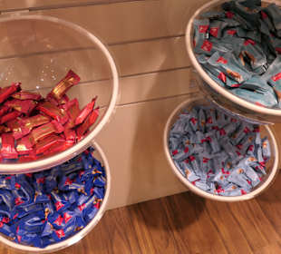 Bei Viba Sweets im Erfurter Hauptbahnhof