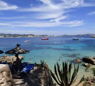 Badebucht vorm Hotel