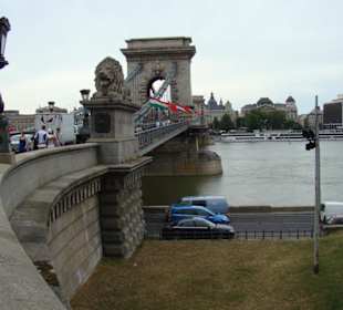 Jeden z pieknych mostów nad Dunajem