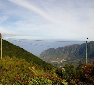 Blick nach Norden bei schönem Wetter