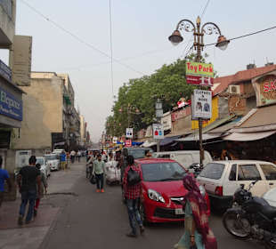 Auf dem Markt unterwegs