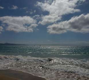 Bei Costa Calma / Windsurfing 