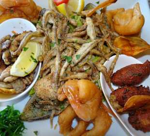 Bunte Fischauswahl im La Varangue