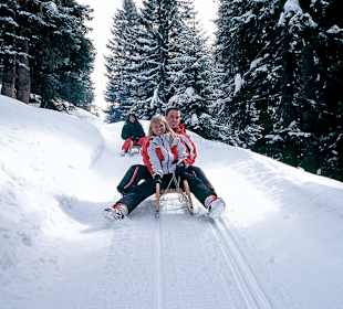 Rodeln in Vals