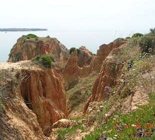 Klippenlandschaft Nähe Praia do Vau