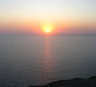 Blick vom Kap Greko bei Sonnenuntergang