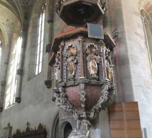 Die evangelische Marienkirche in Königsberg Ufr.