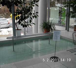Angebot zum Wassertreten