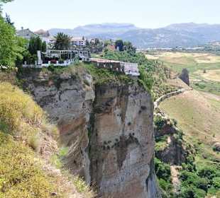 Blick vom Park "Alameda del Tajo"