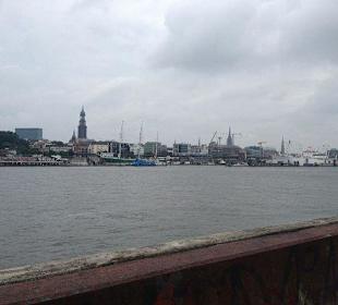 Blick Richtung Hamburg Citty