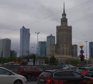 Современный центр Варшавы