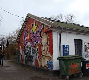 Freistaat Christiania in Kopenhagen