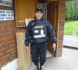 Bewaffneter Schutz für die Rosen