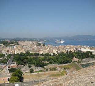 Blick in Richtung Hafen