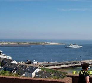 Blick über Helgoland