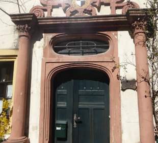 Unterwegs in Prichsenstadt: schöner Hauseingang