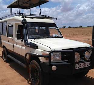 Unser Safari Fahrzeug