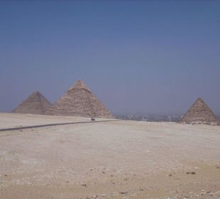 Die drei Pyramiden von Gizeh