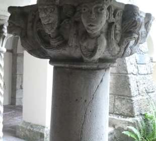 Im Kreuzgang der Stiftskirche in Berchtesgaden