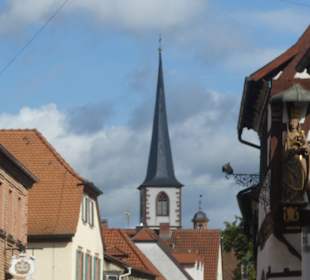 Bei einem Spaziergang durch Thüngersheim