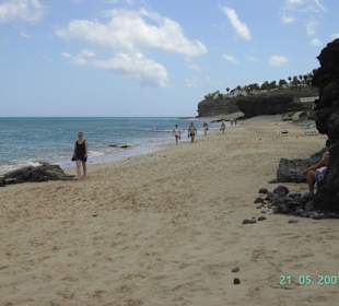 Strandabschnitt an der Playa de Esquinzo