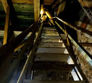 Aufgang im Turm der St.-Jacobi-Kirche