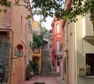 Impressionen aus der Altstadt von Cerbère