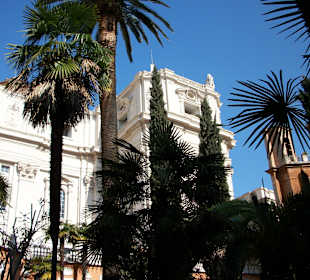 Auf dem deutschen Friedhof  im Vatikan.