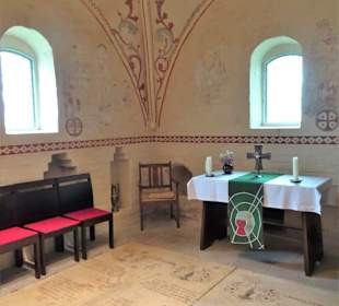 In der Sakristei der Kirche