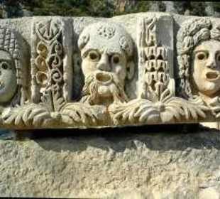 Fries eines röm. Bühnenhauses in Myra