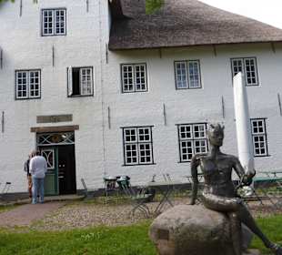 Der Teufel vor dem Roten Haubarg von Witzwort