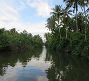 Flussfahrt vor dem Club Hotel Dolphin mit Haralds Boot