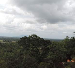 Rundblick vom Sigiriya Felsen
